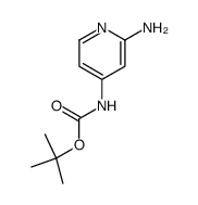 (2-氨基-吡啶-4-基)-氨基甲酸叔丁酯图片