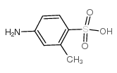 M-Toluidine-4-sulfonic Acid structure