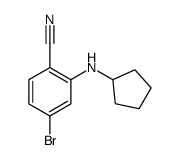 4-Bromo-2-(cyclopentylamino)benzonitrile picture