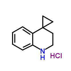 2',3'-Dihydro-1'H-spiro[cyclopropane-1,4'-quinoline] hydrochloride (1:1) Structure