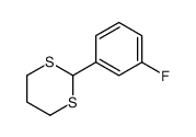 2-(3-fluorophenyl)-1,3-dithiane结构式