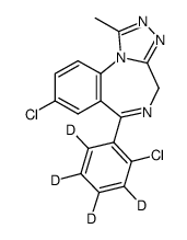 甲醇测试标样(替米沙坦-D4 100 UG/ML)结构式