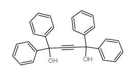 1,1,4,4-Tetraphenyl-2-butyn-1,4-diol structure