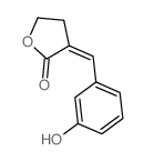 2(3H)-Furanone,dihydro-3-[(3-hydroxyphenyl)methylene]- picture