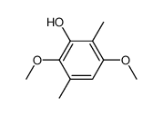 2,5-dimethoxy-3,6-dimethylphenol Structure