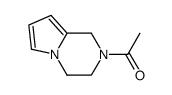 Pyrrolo[1,2-a]pyrazine, 2-acetyl-1,2,3,4-tetrahydro- (9CI) picture