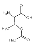 H-Thr(Ac)-OH structure