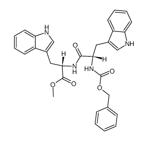 L-Trp-N-Cbz-L-Trp-COOMe Structure