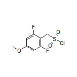 (2,6-Difluoro-4-methoxyphenyl)methanesulfonyl Chloride Structure
