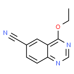 4-乙氧基喹唑啉-6-腈结构式