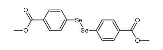 bis[4-(methoxycarbonyl)phenyl]diselenide Structure