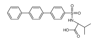 (2R)-3-methyl-2-[[4-(4-phenylphenyl)phenyl]sulfonylamino]butanoic acid Structure