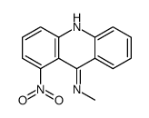 N-methyl-1-nitroacridin-9-amine Structure