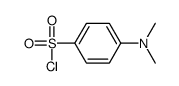 4-(DIMETHYLAMINO)BENZENE-1-SULFONYL CHLORIDE Structure