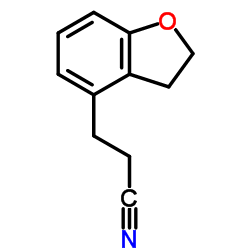 4-(2-Cyanoethyl)-2,3-dihydro-benzofuran Structure