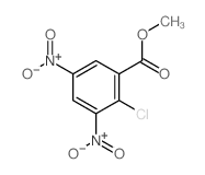 methyl 2-chloro-3,5-dinitrobenzoate structure