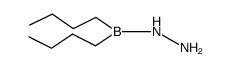 (n-C4H9)2BNHNH2 Structure