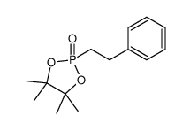 4,4,5,5-tetramethyl-2-(2-phenylethyl)-1,3,2λ5-dioxaphospholane 2-oxide结构式