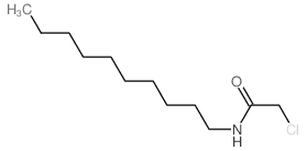 Acetamide,2-chloro-N-decyl- Structure