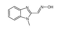 1H-Benzimidazole-2-carboxaldehyde,1-methyl-,oxime(9CI) picture