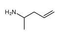 1-methyl-but-3-enylamine Structure