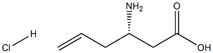 (S)-3-Amino-5-hexenoic acid-HCl structure