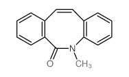 (11Z)-5-methylbenzo[c][1]benzazocin-6-one Structure