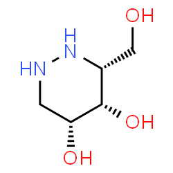 4,5-Pyridazinediol, hexahydro-3-(hydroxymethyl)-, (3R,4S,5R)- (9CI) structure