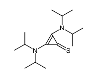 2,3-bis[di(propan-2-yl)amino]cycloprop-2-ene-1-thione结构式