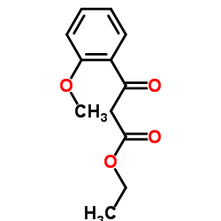 Ethyl 3-(2-methoxyphenyl)-3-oxopropanoate Structure