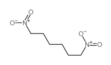 Hexane,1,6-dinitro-结构式