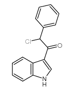 2-氯-1-(1H-吲哚-3-基)-2-苯乙酮图片