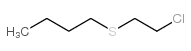 1-(2-chloroethylsulfanyl)butane Structure