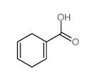 1,4-Cyclohexadiene-1-carboxylicacid Structure