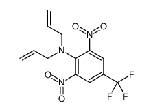 2,6-dinitro-N,N-bis(prop-2-enyl)-4-(trifluoromethyl)aniline Structure