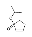 1-propan-2-yloxy-2,3-dihydro-1λ5-phosphole 1-oxide结构式