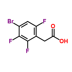 2-(4-溴-2,3,6-三氟苯基)乙酸图片