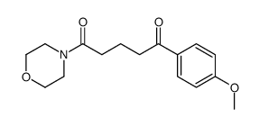 1-(4-methoxyphenyl)-5-morpholin-4-ylpentane-1,5-dione Structure