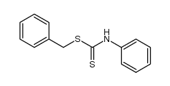 S-benzyl-N-phenyl dithiocarbamate结构式