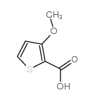 3-Methoxythiophene-2-carboxylic acid Structure