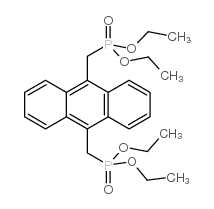 9,10-Bis(diethylphosphonomethyl)anthracene Structure