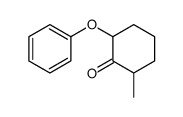 2-methyl-6-phenoxycyclohexan-1-one结构式