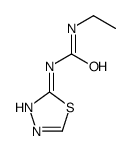 1-ethyl-3-(1,3,4-thiadiazol-2-yl)urea Structure