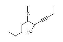 (5S)-6-ethenylidenedec-3-yn-5-ol结构式