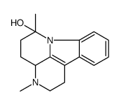 3,6-Dimethyl-2,3,3a,4,5,6-hexahydro-6-canthinol hydrochloride结构式