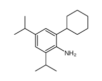 2-cyclohexyl-4,6-di(propan-2-yl)aniline Structure