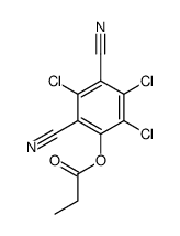 Propionic acid 3,5,6-trichloro-2,4-dicyanophenyl ester picture