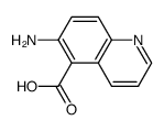 5-Quinolinecarboxylicacid,6-amino-(9CI) Structure