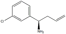 (1R)-1-(3-CHLOROPHENYL)BUT-3-EN-1-AMINE Structure