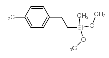 (p-methylphenethyl)methyldimethoxysilane,95 structure